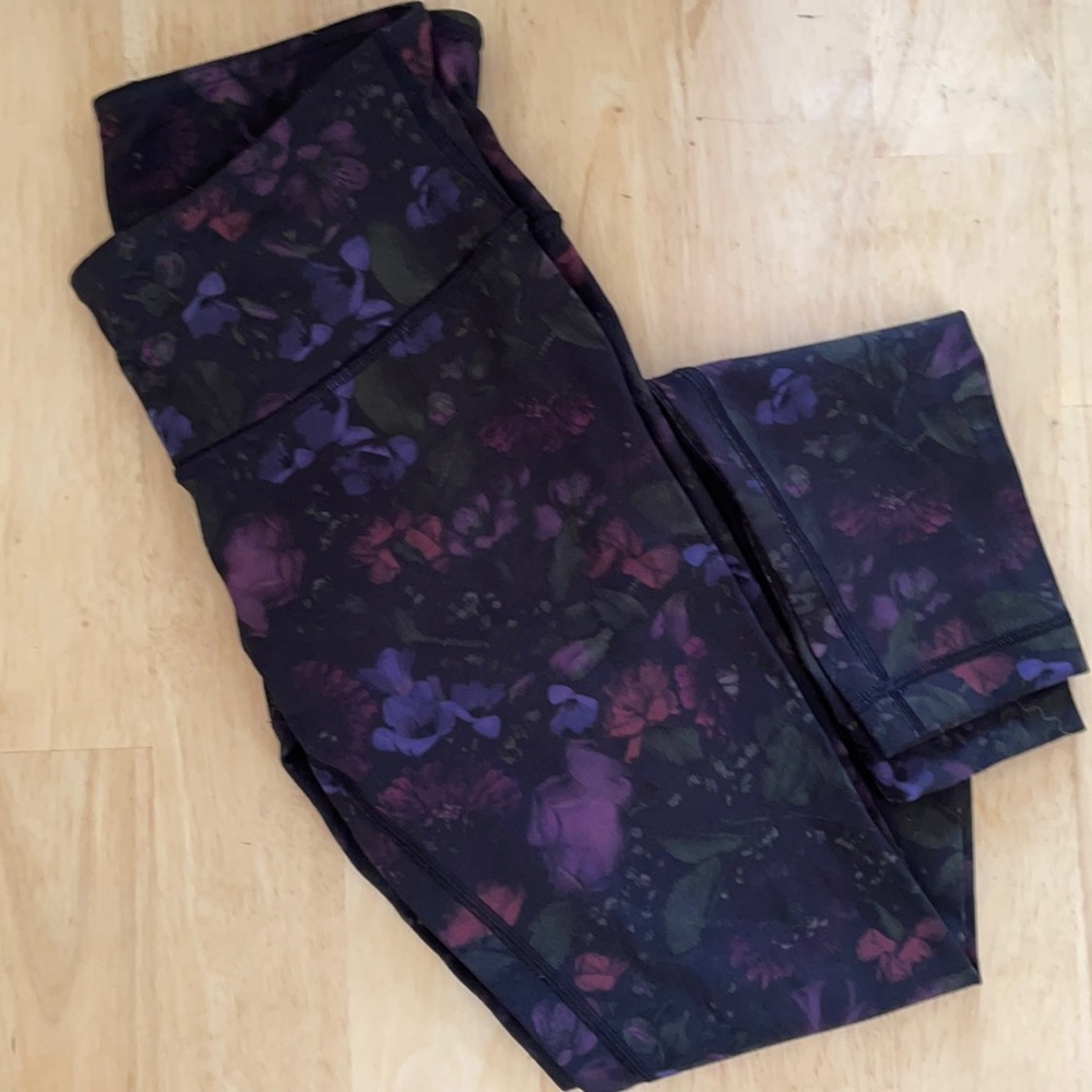 Lululemon Floral Leggings